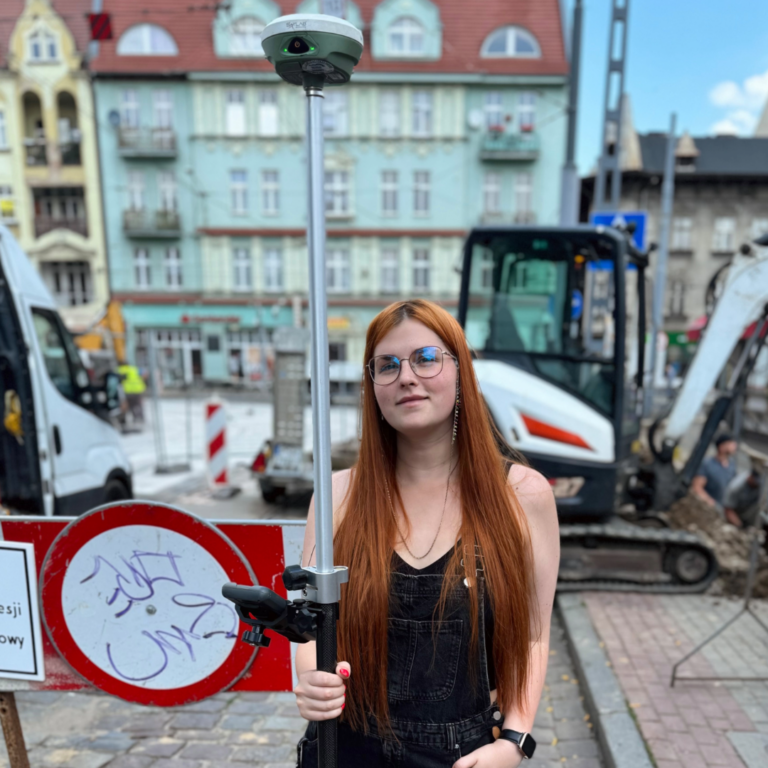 Geodeta w pracy- pomiary